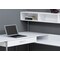 Monarch Specialties Computer Desk, Home Office, Corner, Storage Drawers, L Shape, Work, Laptop, Metal, White, Grey I 7162 - alternate 3